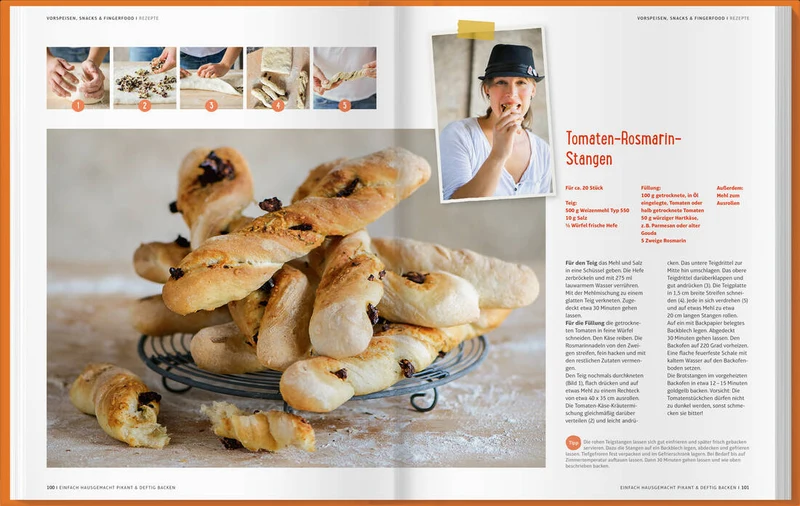 Einfach Hausgemacht: Pikant & deftig backen - Das Rezeptbuch