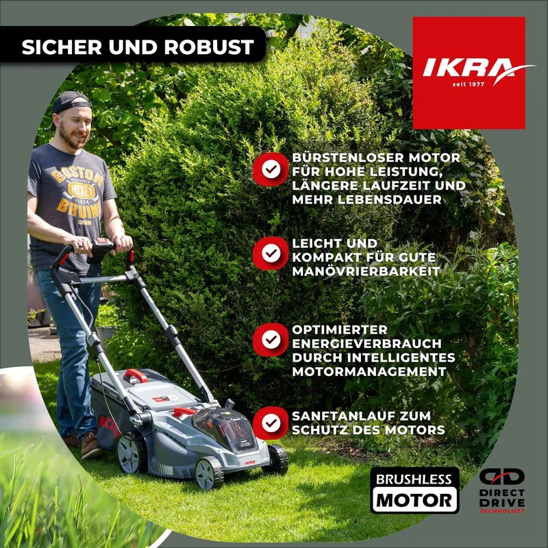 Akku Rasenmäher IB-LM 43