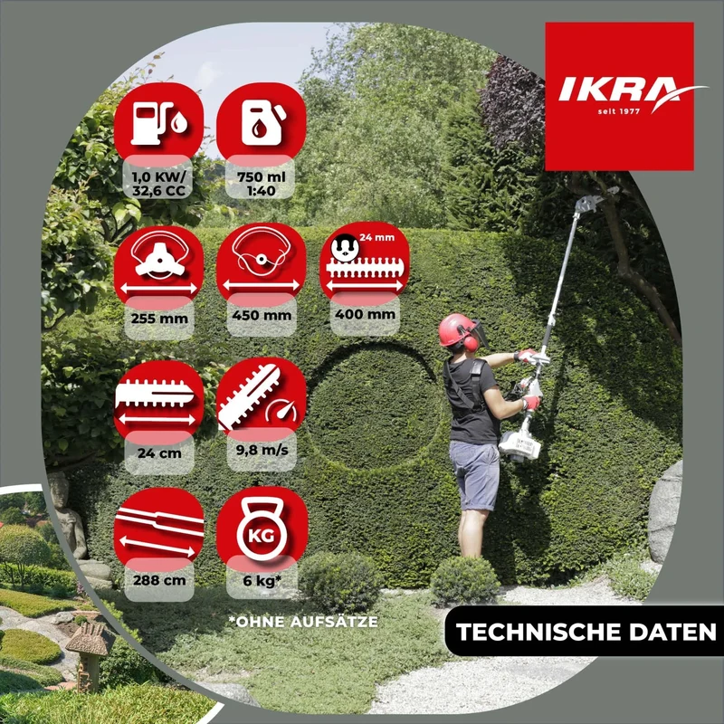 Benzin Multitool IBKH 33-1
