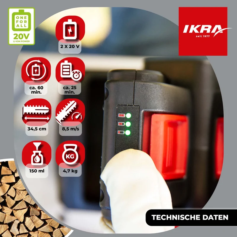 Akku Kettensäge ICC 2/2035
