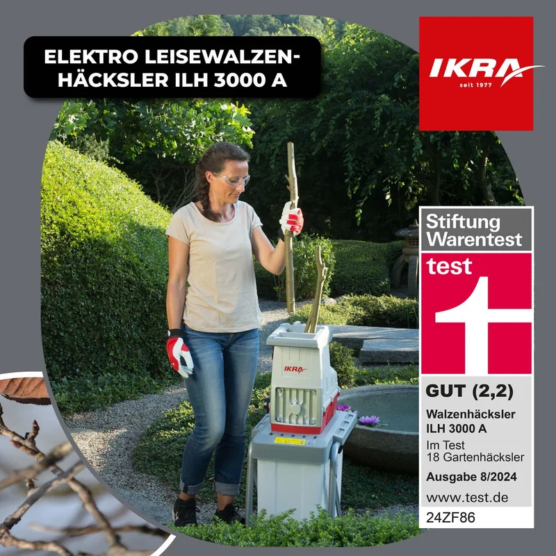 Elektro Leisewalzenhäcksler ILH 3000 A