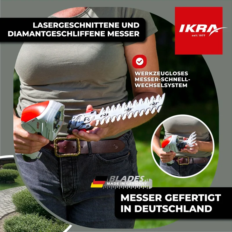 Akku Gras- und Strauchschere IGBS 1210 F