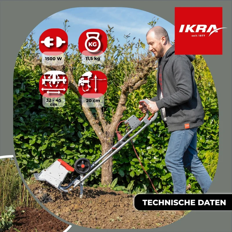 Elektro Bodenhacke IEM 1500