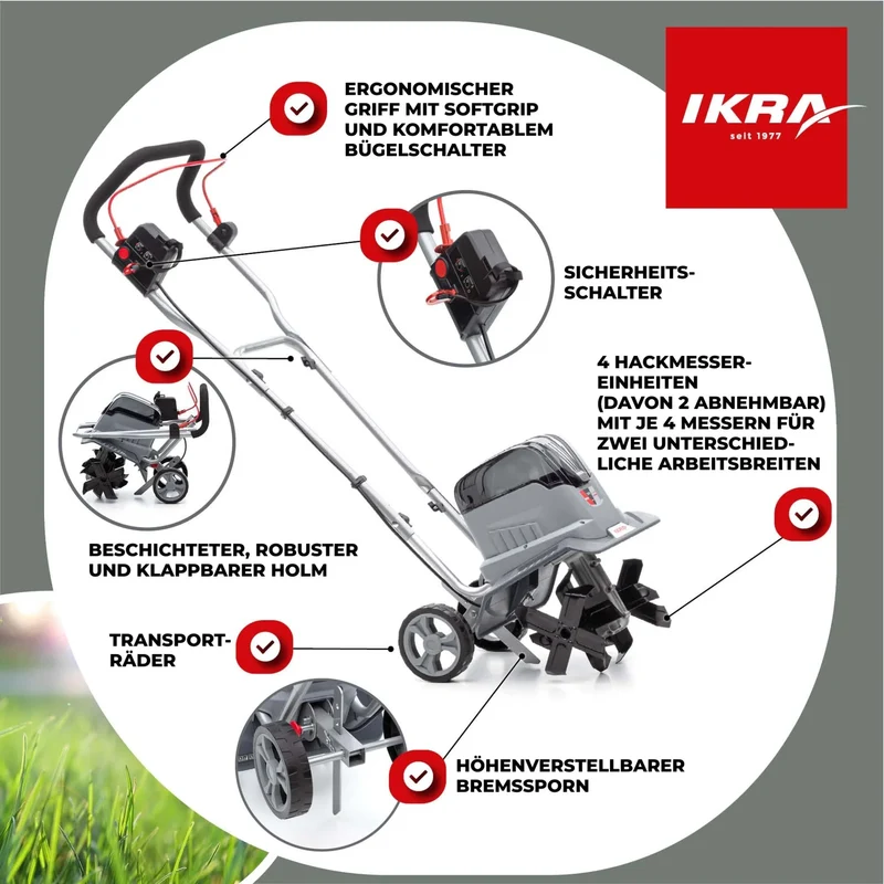 Akku Bodenhacke IB-TC 36