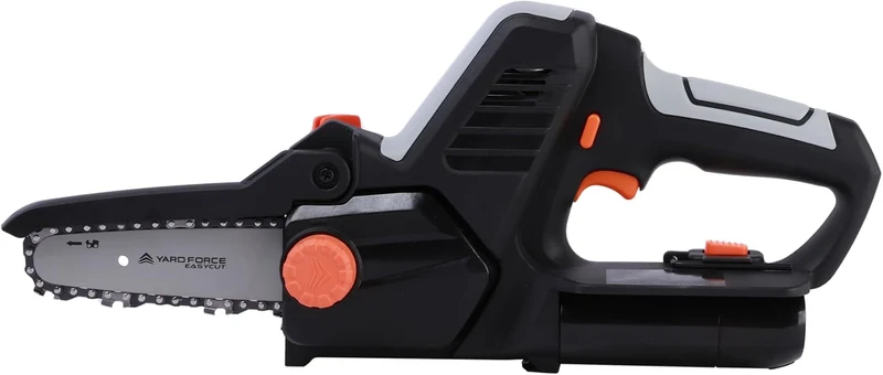 Yard Force iFlex LS F12 Mini-Kettensäge (12V, 4,0 Ah Akku) – Kompakte Akku-Handsäge (5" Schiene, 7 m/s) für präzisen Baumschnitt bis 100 mm