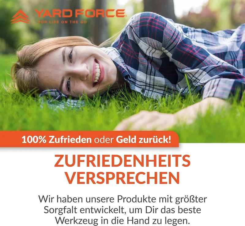 Yard Force VITA 6-in-1 Akku-Gartenwerkzeug Set (4V / 4Ah) – Urban Gardening Koffer mit elektrischer Astschere, Grasschere & Premium-Handwerkzeugen