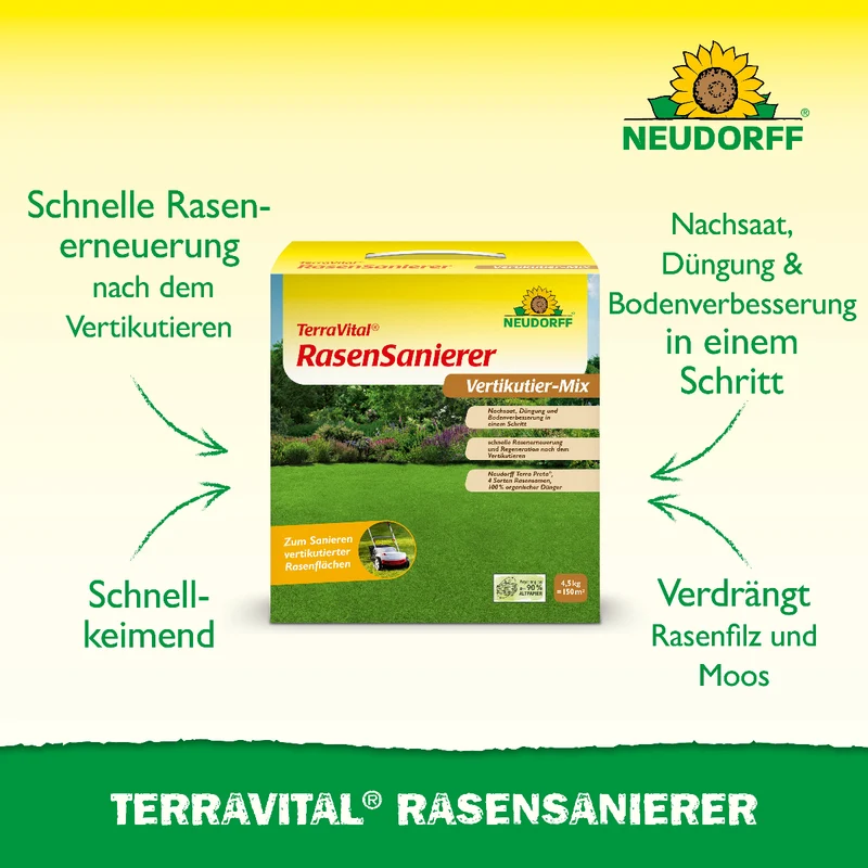Vertikutiermix RasenSanierer