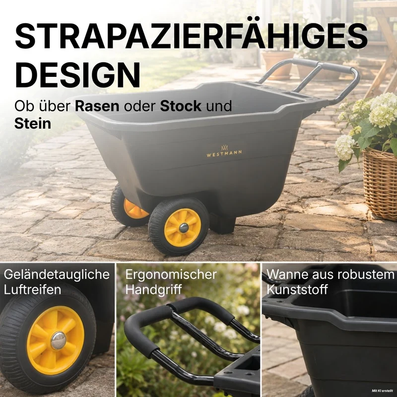 Westmann Schubkarre Prakta S 90L