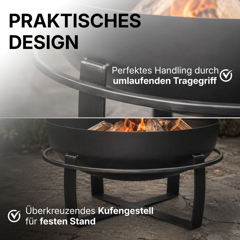 CookKing Feuerschale XXL Viking 80