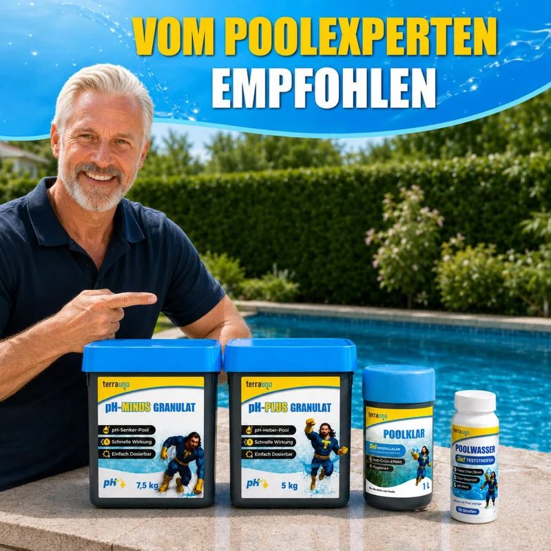 Pool-SOS: Anti-Grün & Trüb - Set