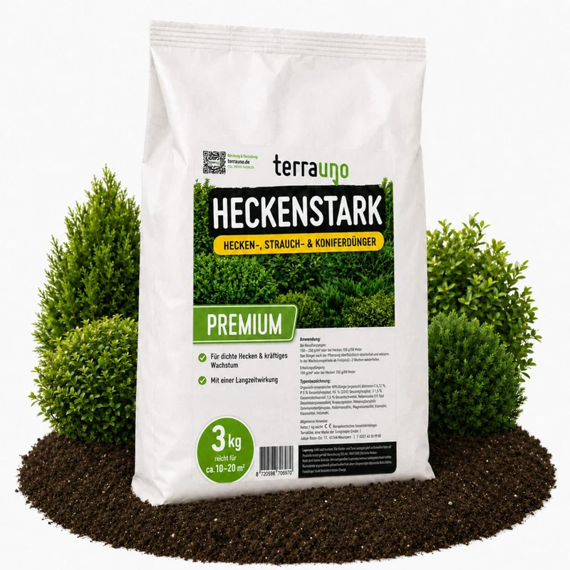 Heckenstark – Hecken-, Strauch- & Koniferendünger