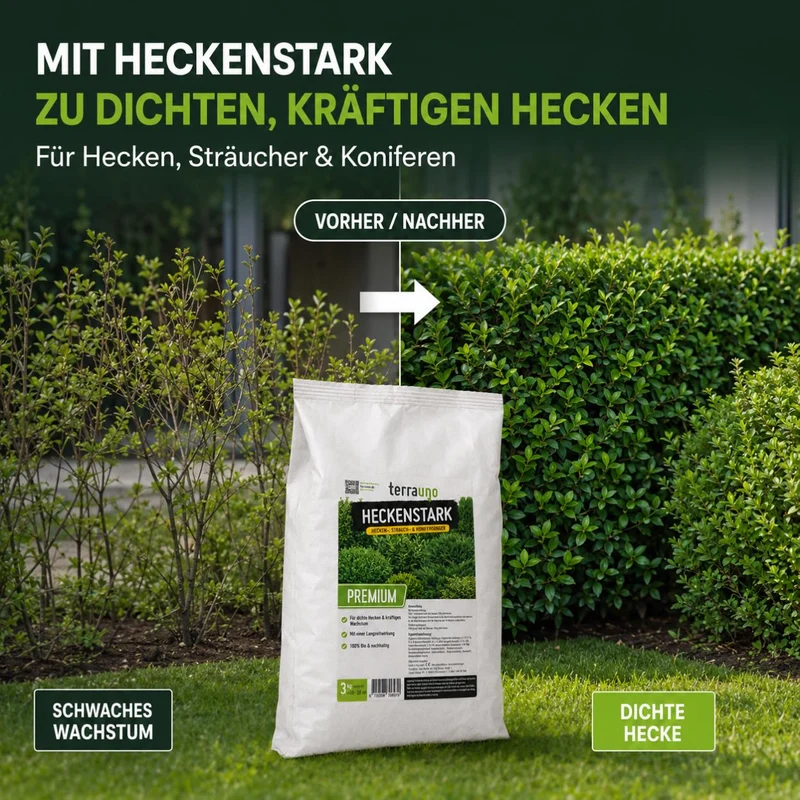 Heckenstark – Hecken-, Strauch- & Koniferendünger