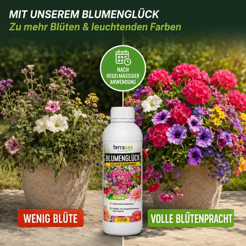 Blumenglück - Flüssiger Blumendünger