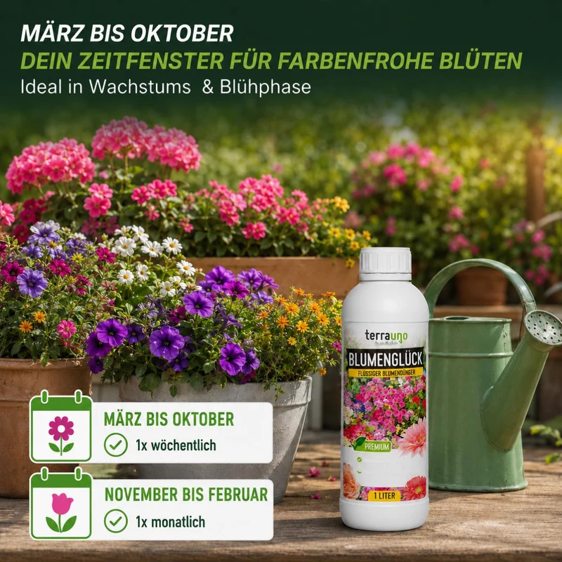 Blumenglück - Flüssiger Blumendünger