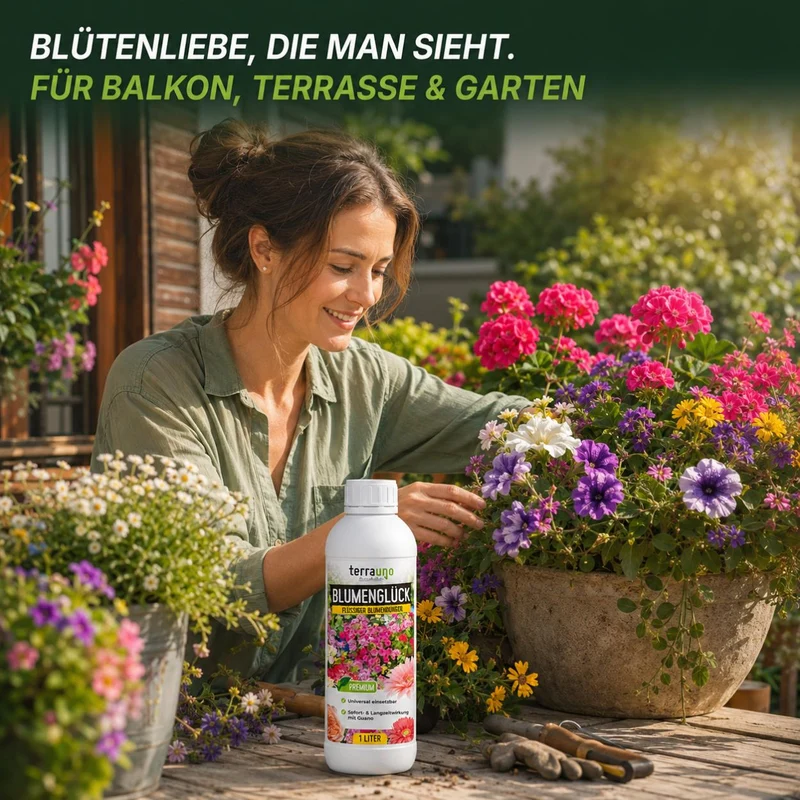Blumenglück - Flüssiger Blumendünger