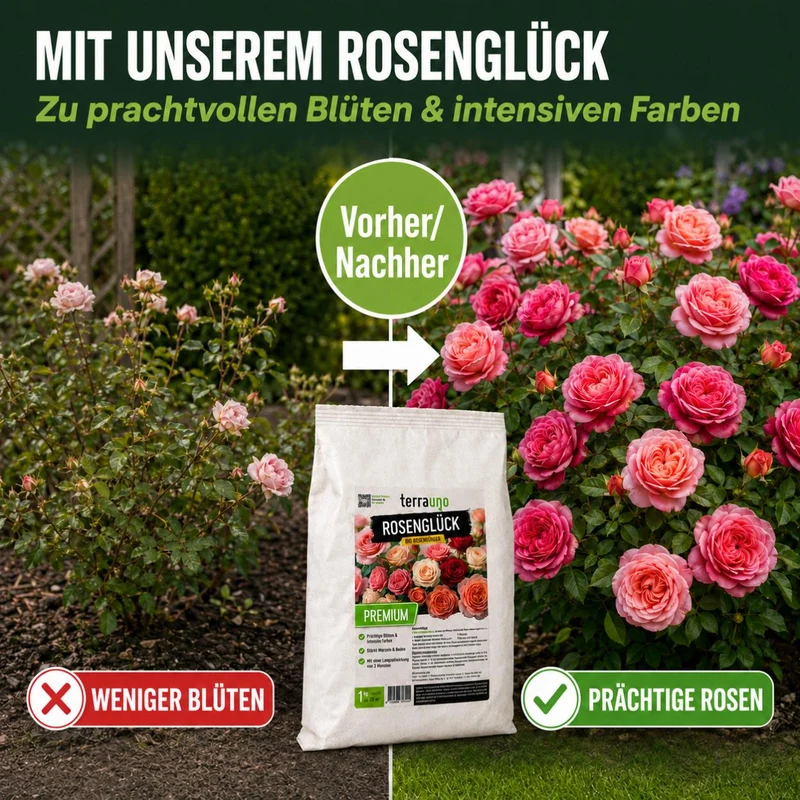 Rosenglück - Bio Rosendünger