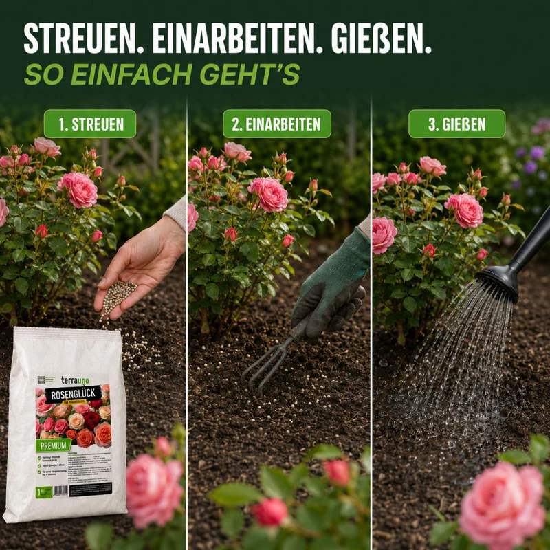 Rosenglück - Bio Rosendünger