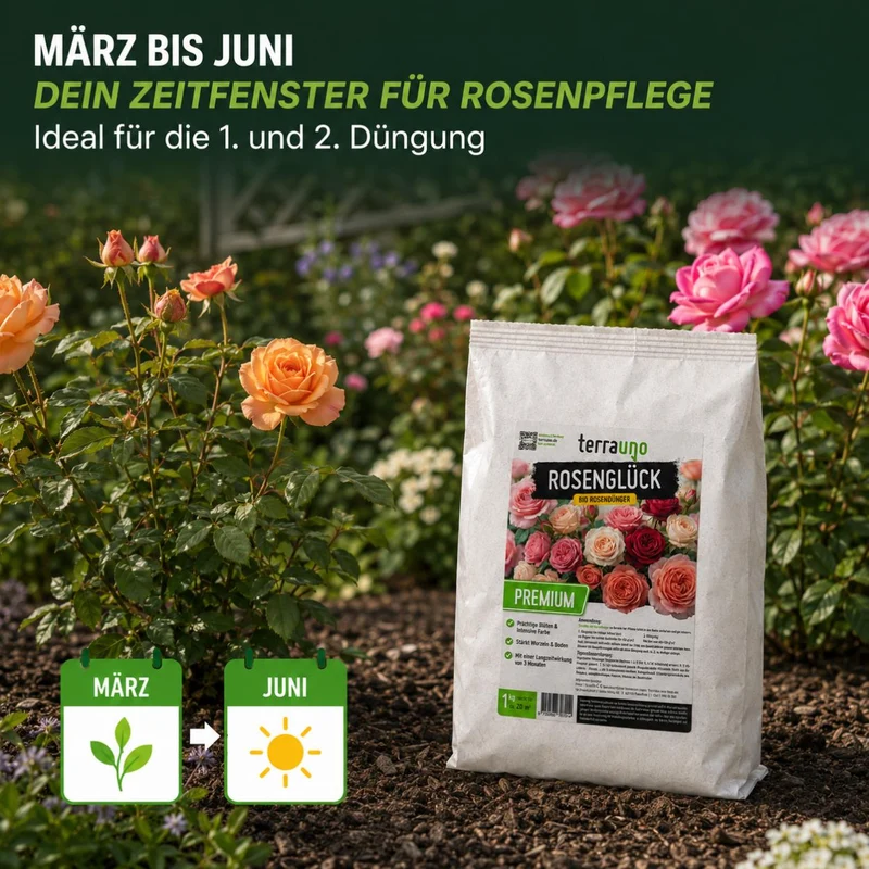 Rosenglück - Bio Rosendünger