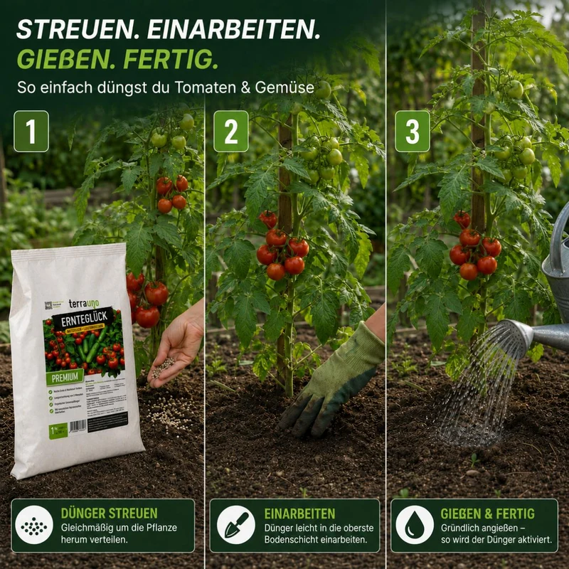 Ernteglück - Tomaten- & Gemüsedünger