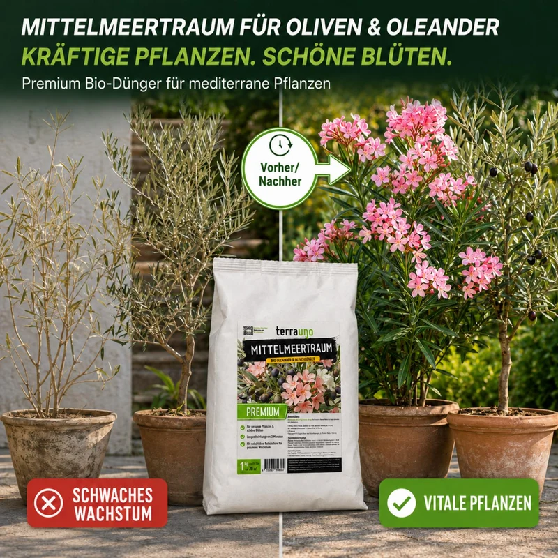 Mittelmeertraum - Oleander & Olivendünger