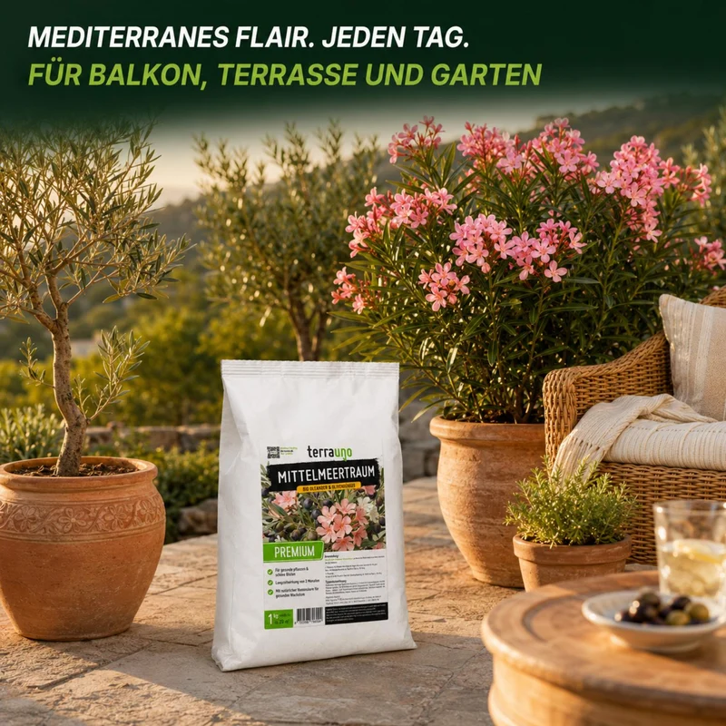 Mittelmeertraum - Oleander & Olivendünger