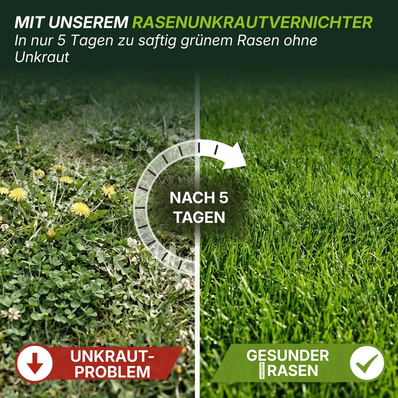 Flüssiger Unkrautvernichter