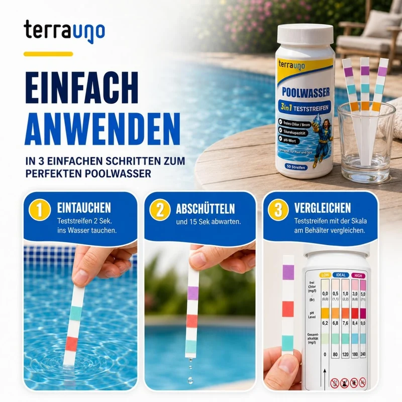 Aquacheck Teststreifen