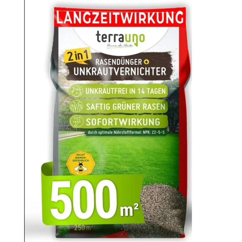 Premium - Rasendünger mit Unkrautvernichter 22-5-5