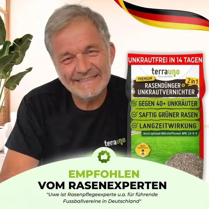 Premium - Rasendünger mit Unkrautvernichter 22-5-5