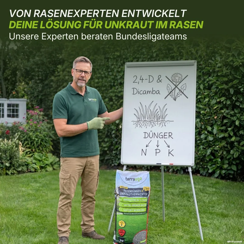 Premium - Rasendünger mit Unkrautvernichter 22-5-5