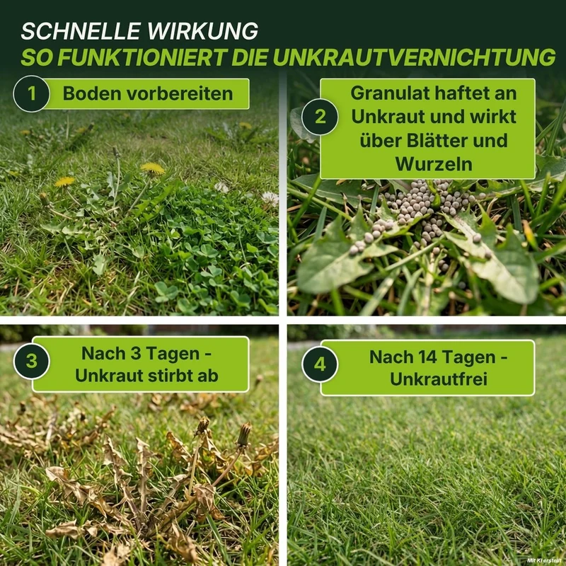 Premium - Rasendünger mit Unkrautvernichter 22-5-5