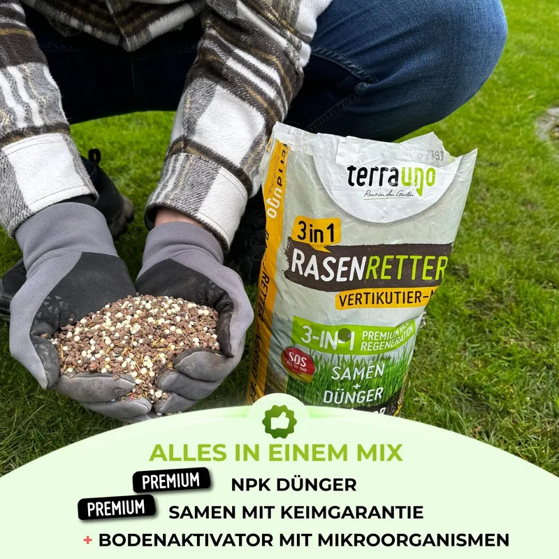 Rasenretter & Vertikutiermix