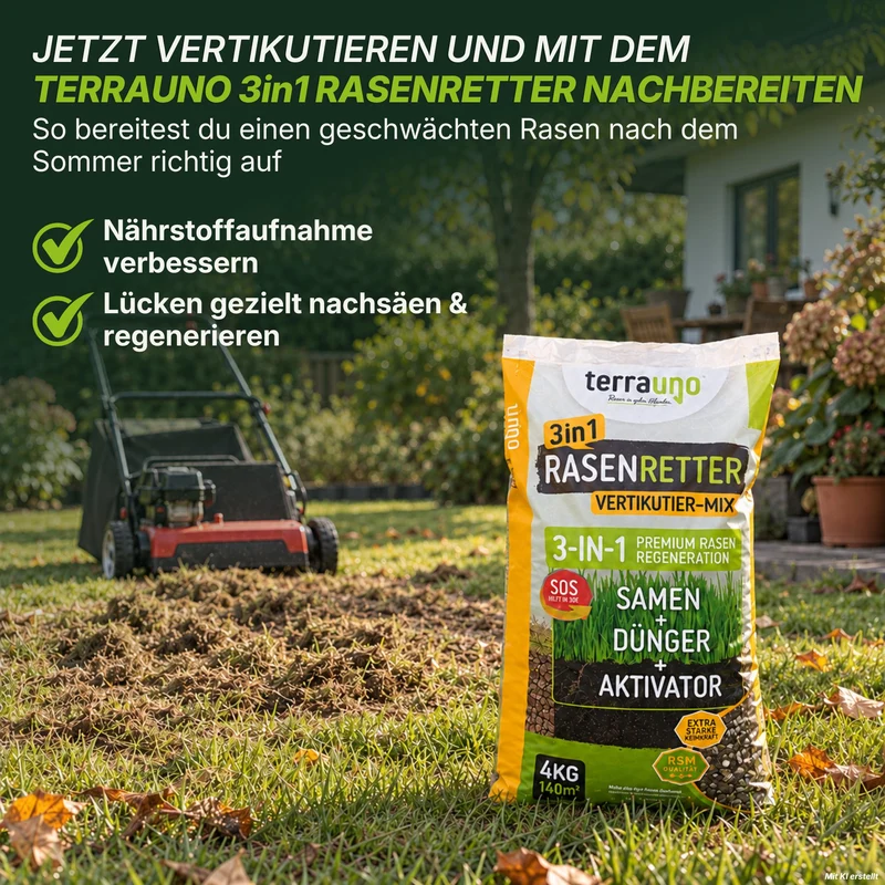 Rasenretter & Vertikutiermix