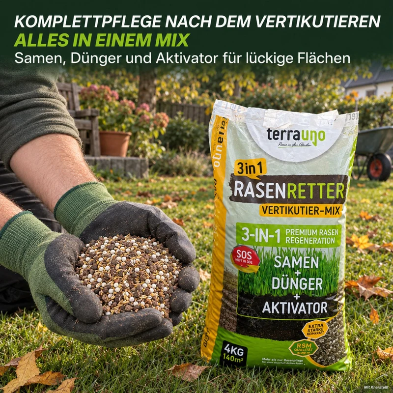 Rasenretter & Vertikutiermix