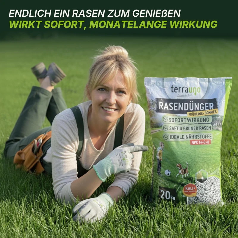 Rasendünger Sommer und Frühling