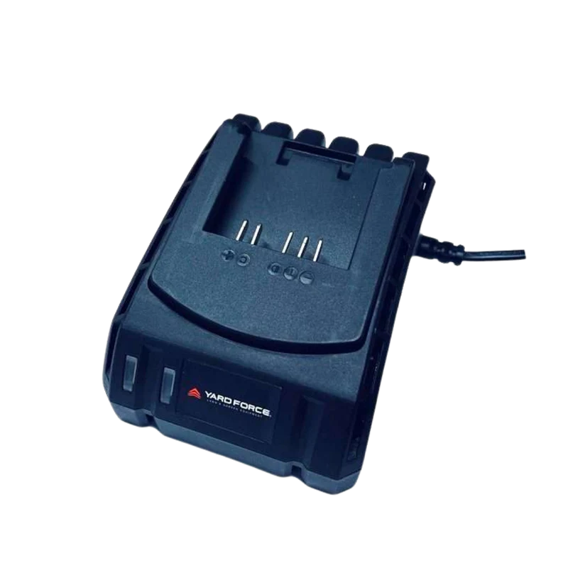 Yard Force 20V 2,4A Ladegerät AL C24C – Für CR20-Serie, Effizientes Laden, Plug & Play Bedienung