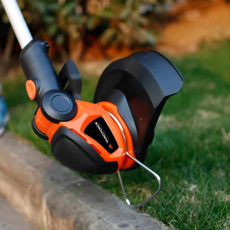 Yard Force 20V Akku-Rasentrimmer LT C25W – 25 cm Schnittbreite, Teleskopstiel (95-110 cm), Auto-Feed (Sologerät / Ohne Akku & Ladegerät)