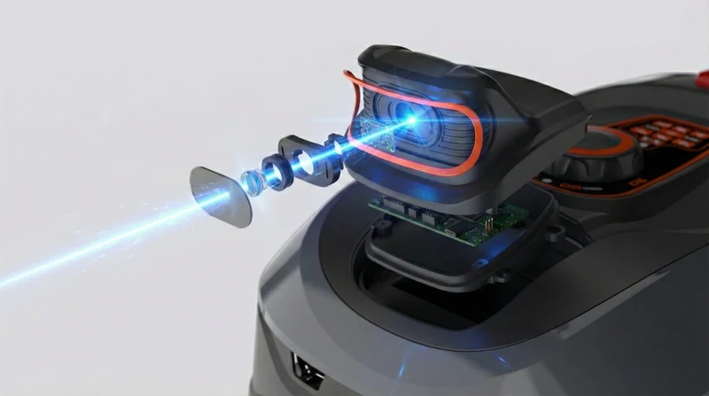 Yard Force 20V KI-Mähroboter i600 (Neuheit 2026) – Ohne Begrenzungskabel, Drop & Go, KI-Kamera-Navigation, Wi-Fi/App, für bis zu 600 m²