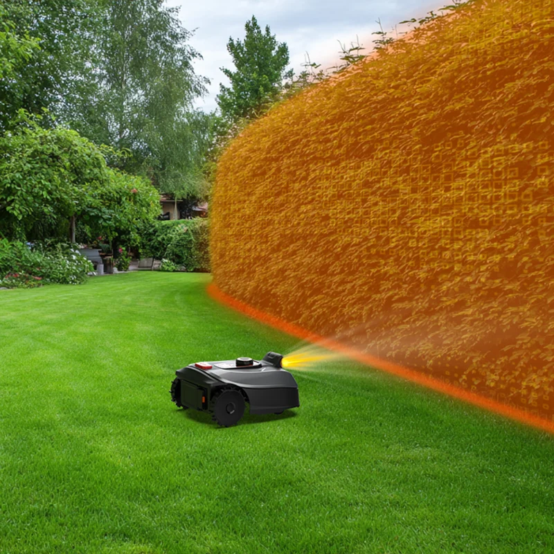 Yard Force 20V KI-Mähroboter i600 (Neuheit 2026) – Ohne Begrenzungskabel, Drop & Go, KI-Kamera-Navigation, Wi-Fi/App, für bis zu 600 m²