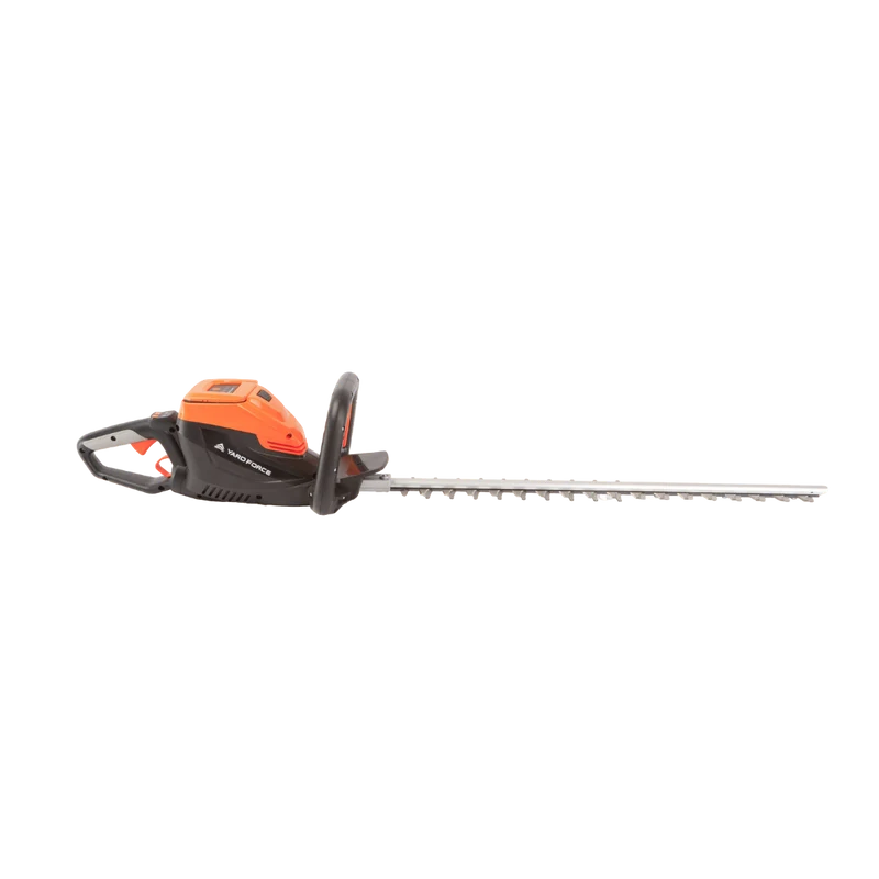 Yard Force 40V Akku-Heckenschere LH G60W-EU – 58 cm Schnittlänge, 28 mm Schnittstärke, Drehbarer Handgriff (Sologerät / Ohne Akku & Ladegerät)