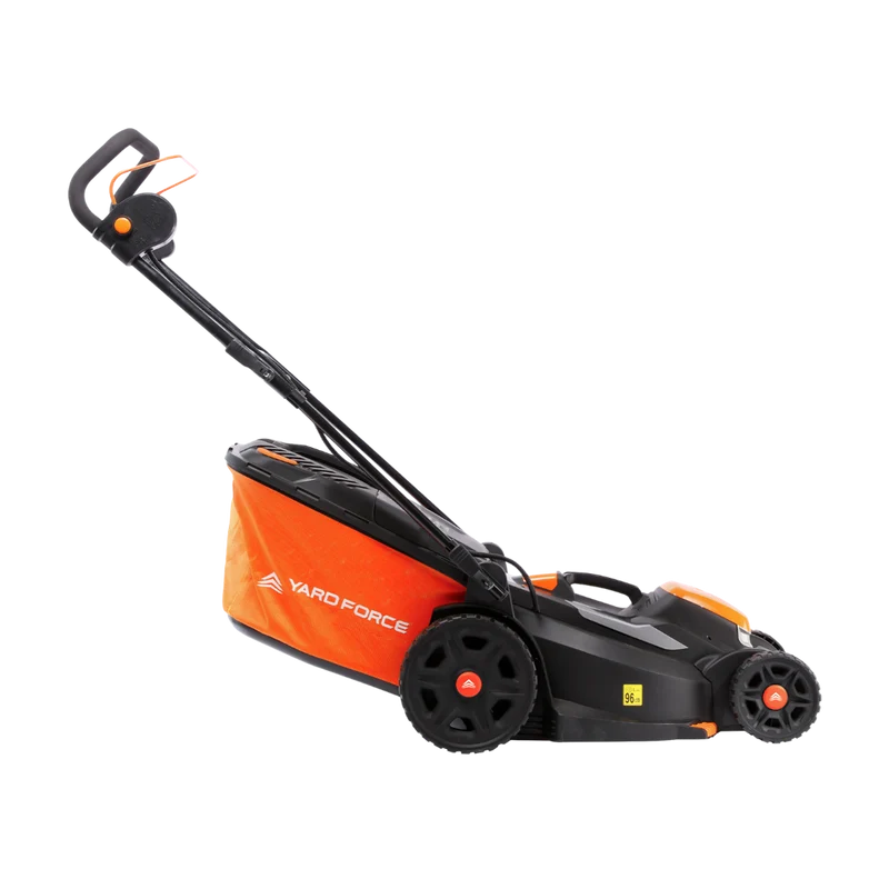 Yard Force 40V Akku-Rasenmäher LM G37A-EU – 37 cm Schnittbreite, Brushless Motor, inkl. 40V 2,5 Ah Akku & Ladegerät, One-Button Höhenverstellung, für bis zu 400 m²