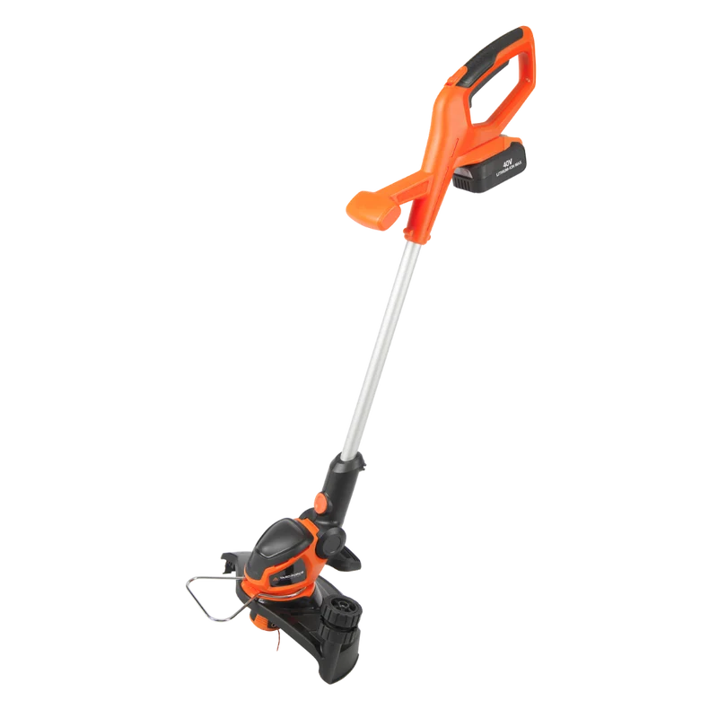 Yard Force 40V Akku-Rasentrimmer LT G30 – 30 cm Schnittbreite, inkl. 40V 2,5 Ah Akku & Ladegerät, verstellbarer Schneidkopf & Pflanzenschutz