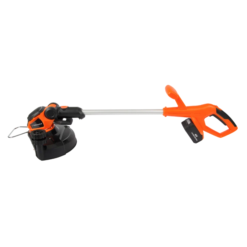 Yard Force 40V Akku-Rasentrimmer LT G30 – 30 cm Schnittbreite, inkl. 40V 2,5 Ah Akku & Ladegerät, verstellbarer Schneidkopf & Pflanzenschutz