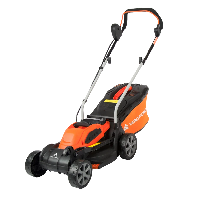 Yard Force 40V Akku-Rasenmäher LM G32 – 32 cm Schnittbreite, inkl. 40V 2,5 Ah Akku & Ladegerät, für bis zu 300 m², Ultraleicht (9,5 kg)
