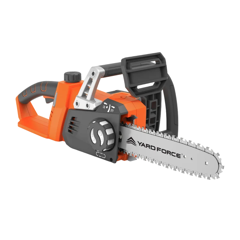 Yard Force 40V (2x20V) Akku-Kettensäge LS C35B – 35 cm Oregon Schwert & Kette, inkl. 2x 20V 2,0 Ah Akkus & Ladegerät, Werkzeuglose Kettenspannung