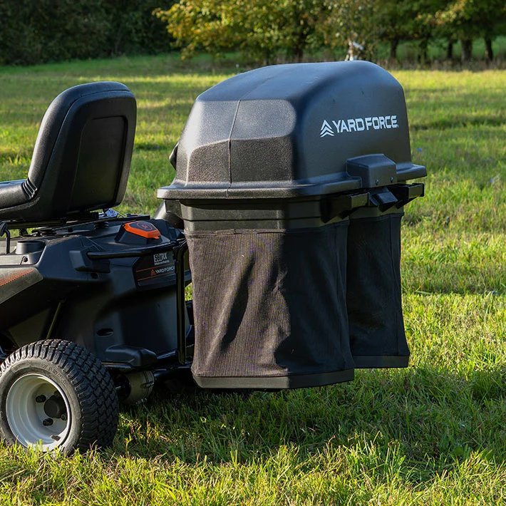 Grasfangsack für Yard Force Aufsitzmäher, 220 Liter Fassungsvermögen, Fangkorb zur Nachrüstung für Laub & Gras