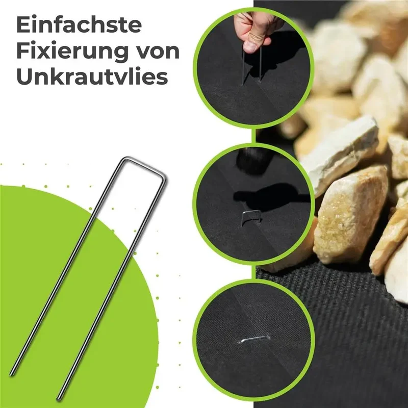Premium Bodenanker aus Stahl (verzinkt)