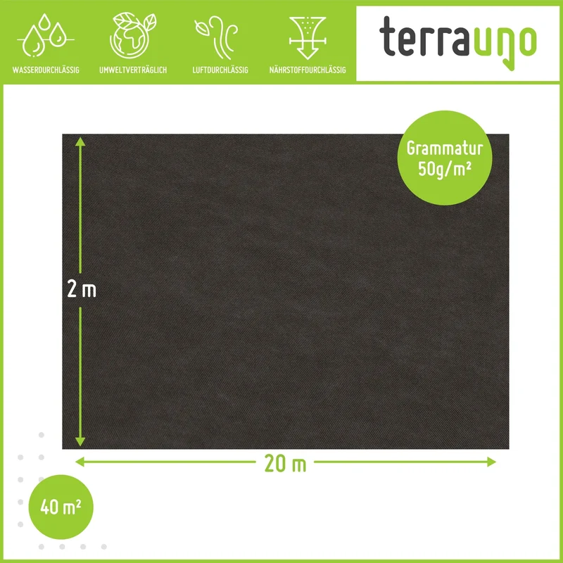 Unkrautvlies - 150 g/m²