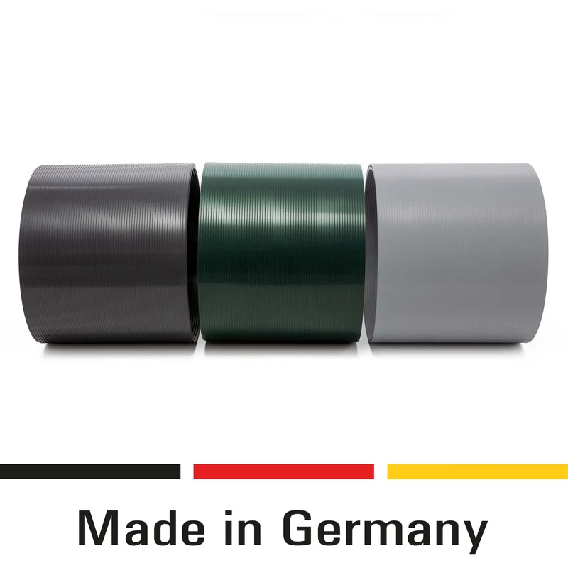 TerraUno - Premium Polypropylen Sichtschutzstreifen | 2,530mx19cm | Made in Germany