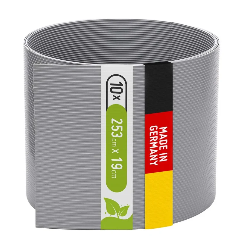 TerraUno - Premium Polypropylen Sichtschutzstreifen | 2,530mx19cm | Made in Germany